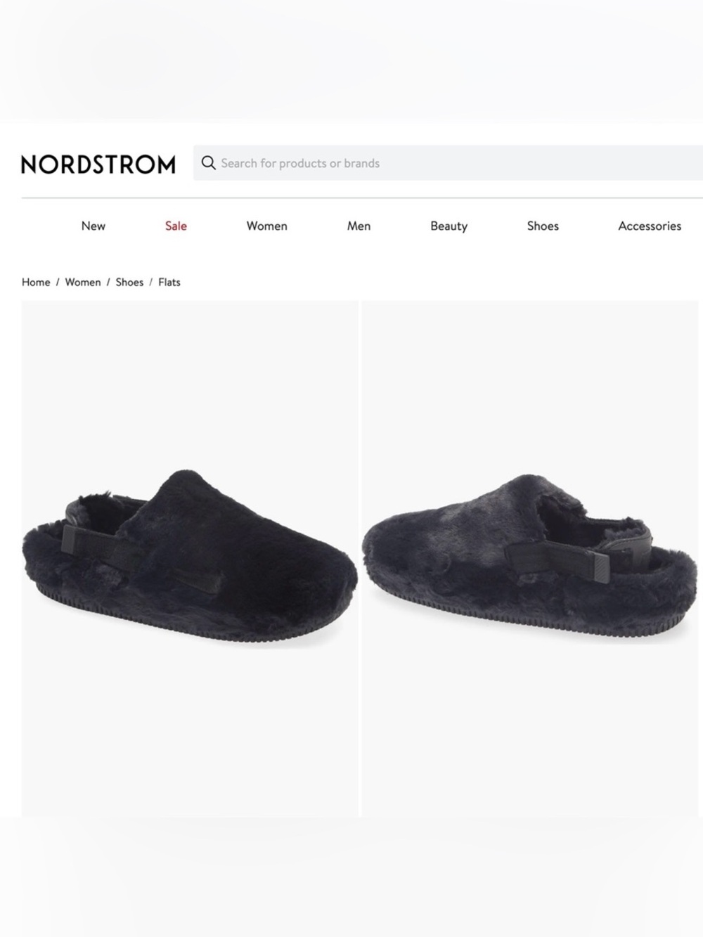 NEW - NIKE Calm Faux Mule